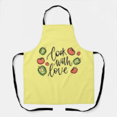 Cook with Love Design Schort (Voorkant)