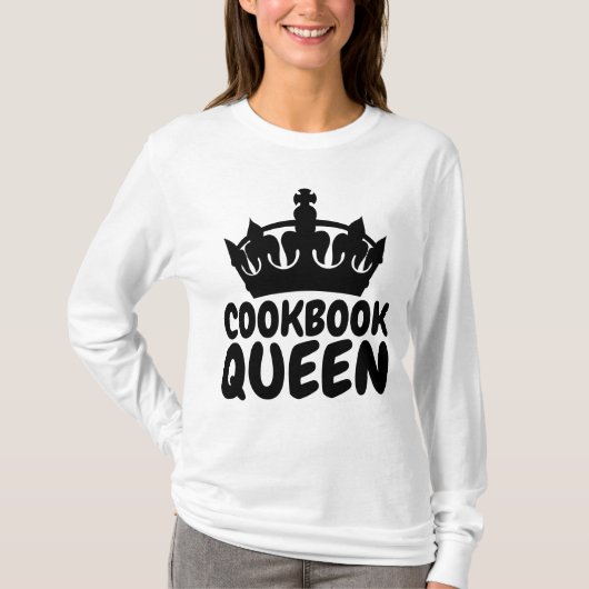 COOKBOOK QUEEN T-Shirts (Voorkant)