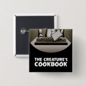 Cookbook Square Button (Voorkant /achterkant)