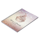 Cookbook voor koekjes en snoepjes notitieboek (Linkerzijde)