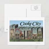 Cooke City, Montana - Large Letter Scenes 2 Briefkaart (Voorkant / Achterkant)