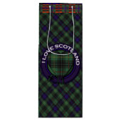Cooke clan Pset Scottish kiltartan Wijn Cadeautas (Voorkant)