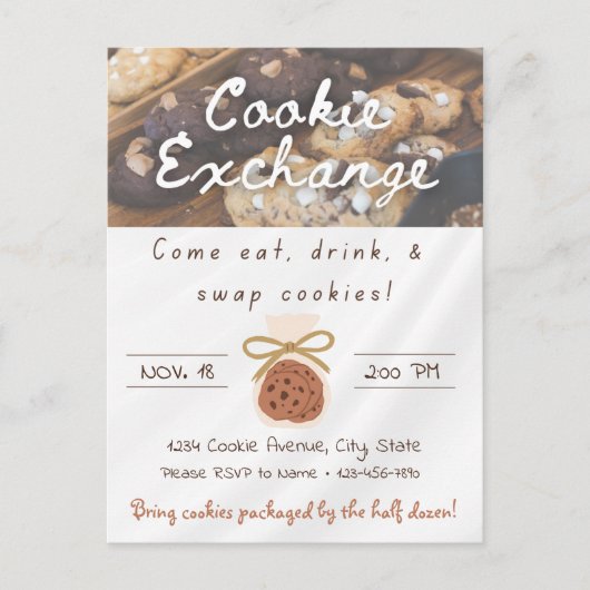 Cooke Exchange uitnodiging (Voorkant)