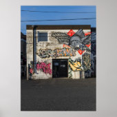 Cooke St Graffiti Kleur versie nr. 1 Poster (Voorkant)