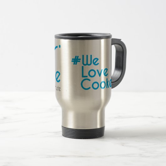 Cooke Travel Mug, roestvrij staal Reisbeker (Voorkant rechts)