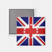 Cookeilanden Hoogwaardige vlag Magneet (Voorkant / Achterkant)
