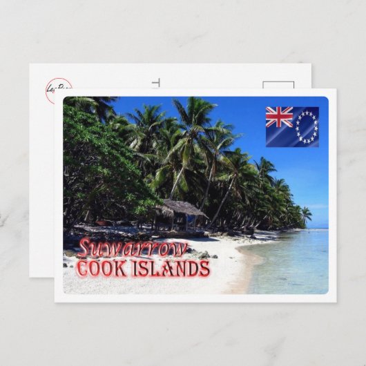 Cookeilanden - Suwarrow - Briefkaart (Voorkant / Achterkant)