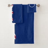 Cookeilanden vlag bad handdoek (Insitu)