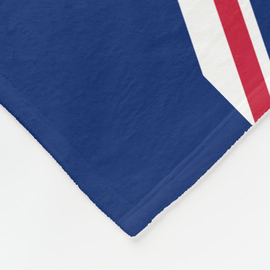 Cookeilanden vlag fleece deken (Hoek)