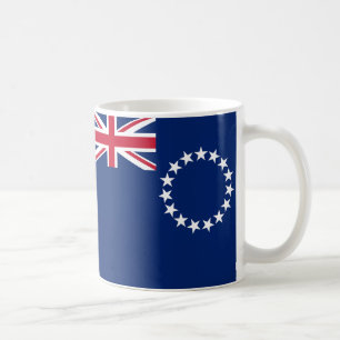 Cookeilanden Vlag Keramische Mok