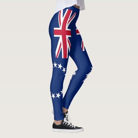 Cookeilanden vlag leggings (Rechts)