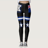 Cookeilanden vlag leggings (Voorkant)