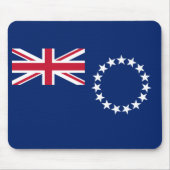 Cookeilanden vlag muismat (Voorkant)