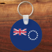 Cookeilanden vlag sleutelhanger (Voorkant)