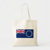 Cookeilanden vlag tote bag (Voorkant)