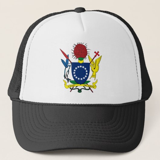 Cookeilanden wapenschild-Pet Trucker Pet (Voorkant)