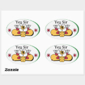 Cooker Said Yes, Sir Sticker – Funny Kitchen Quote (Vel)