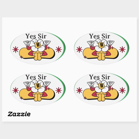 Cooker Said Yes, Sir Sticker – Funny Kitchen Quote (Vel)
