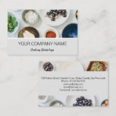 Cookery Chef Food Catering Visitekaartje (Voorkant / Achterkant)
