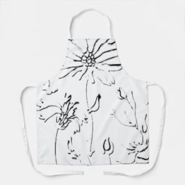 COOKERY SCHORT All-Over Print Schort BLOEMONTWERP