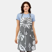 COOKERY SCHORT All-Over Print Schort BLOEMONTWERP (Gedragen)