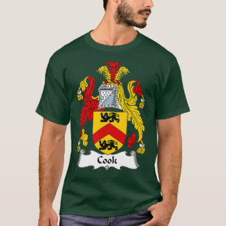 Cookever van de gezinscrest van de bewapening t-shirt