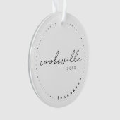 Cookeville Tennessee TN Travel Verenigde Staten Ornament (voorkant)