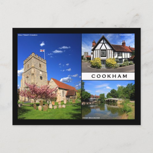 Cookham Briefkaart (Voorkant)
