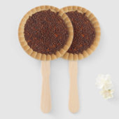 Cookie-Afbeelding voor broodjeskoekjes Handwaaier (Voorkant en achterkant)