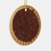 Cookie-Afbeelding voor broodjeskoekjes Keramisch Ornament (Rechts)