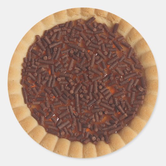 Cookie-Afbeelding voor broodjeskoekjes Ronde Sticker (Voorkant)