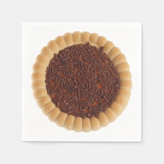 Cookie-Afbeelding voor broodjeskoekjes Servet (Voorkant)