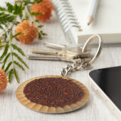 Cookie-Afbeelding voor broodjeskoekjes Sleutelhanger (Zijkant)