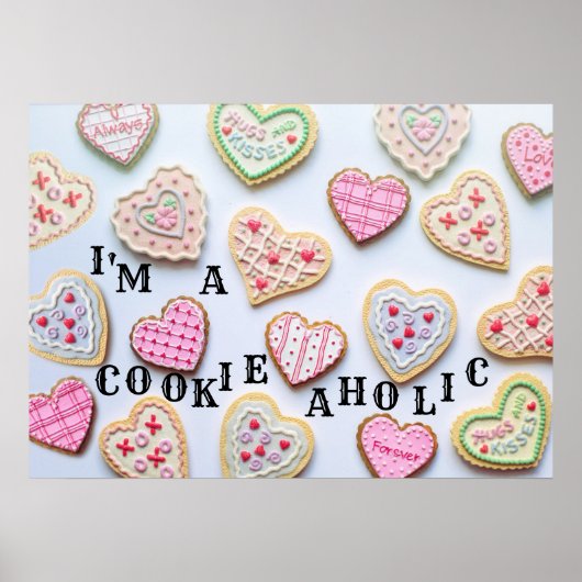 COOKIE-AHOLIC POSTER (Voorkant)