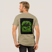 Cookie Apoolayipse Giftige Mutant Monster Retro Ho Tri-Blend Shirt (Voorkant)