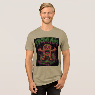 Cookie Apoolayipse Giftige Mutant Monster Retro Ho Tri-Blend Shirt