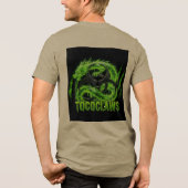 Cookie Apoolayipse Giftige Mutant Monster Retro Ho Tri-Blend Shirt (Achterkant)