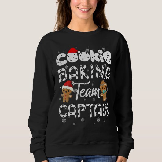 Cookie Bak Team Captain Peperkoek Kerst   Trui (Voorkant)