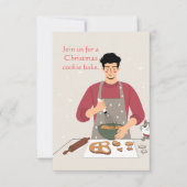COOKIE BAKE INVITE SAVE THE DATE (Voorkant)