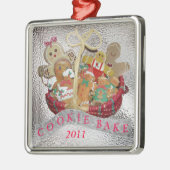 Cookie Bake Metalen Ornament (Links)