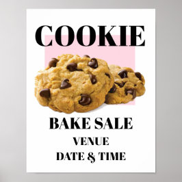 Cookie Bake Sale Sjabloon, Bake Sale Poster
