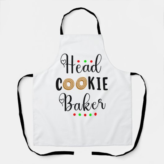 Cookie Baker-bakkerij Schort (Voorkant)