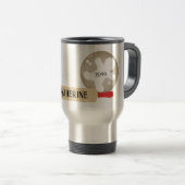 Cookie Baker Gingerbrood Cutout Man Travel Mug Reisbeker (Voorkant rechts)