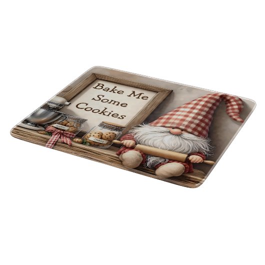 Cookie Baker Gnome Snijplank (Hoek)