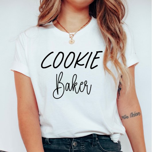 Cookie Baker T-shirt voor dames