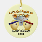 Cookie Baking Competition Keramisch Ornament (Voorkant)