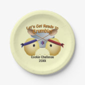 Cookie Baking Competition Papieren Bordje (Voorkant)