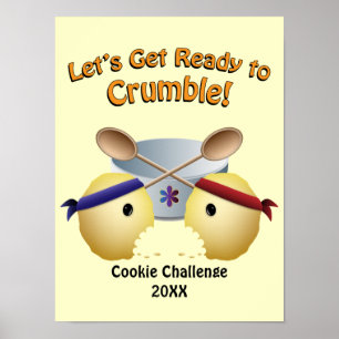 Cookie Baking Competition Poster