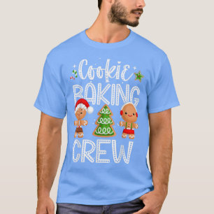 Cookie Baking Creeks-kerstfamilie Gingerbrood Te T-shirt