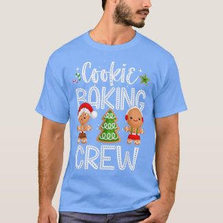 Cookie Baking Creeks-kerstfamilie Gingerbrood Te T-shirt